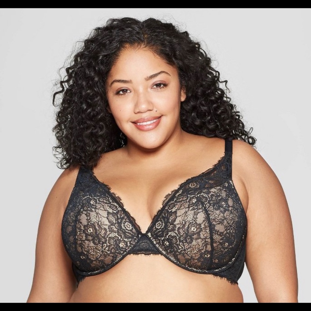 Target Black Lace Push-up Bra